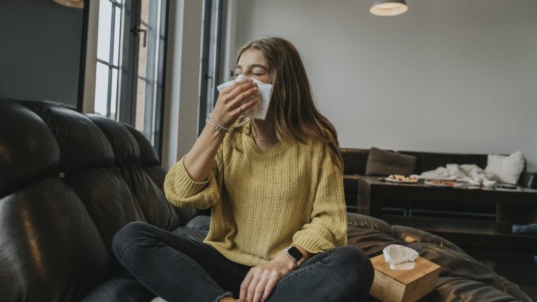 Allergischer Schnupfen: Anders als klassischer Schnupfen