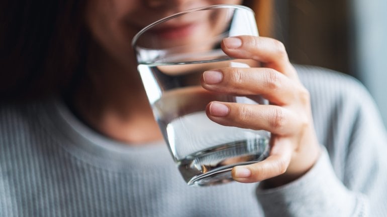 Schleimlösende Hausmittel - viel trinken gehört dazu