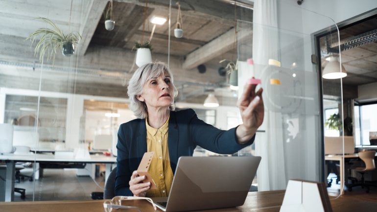 Der Arbeitsalltag ist durch Vergesslichkeit beeinträchtigt