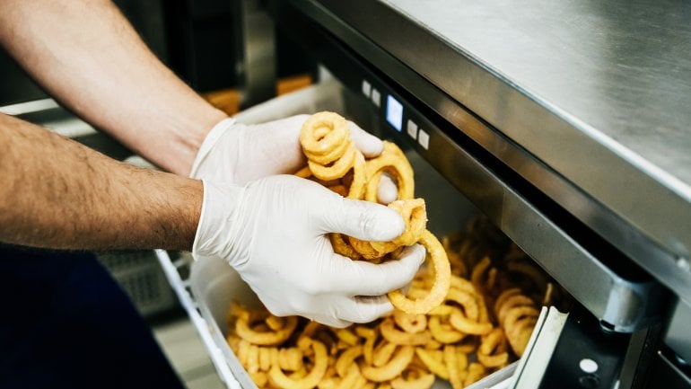 Frittierte Speisen können blähende Wirkung haben