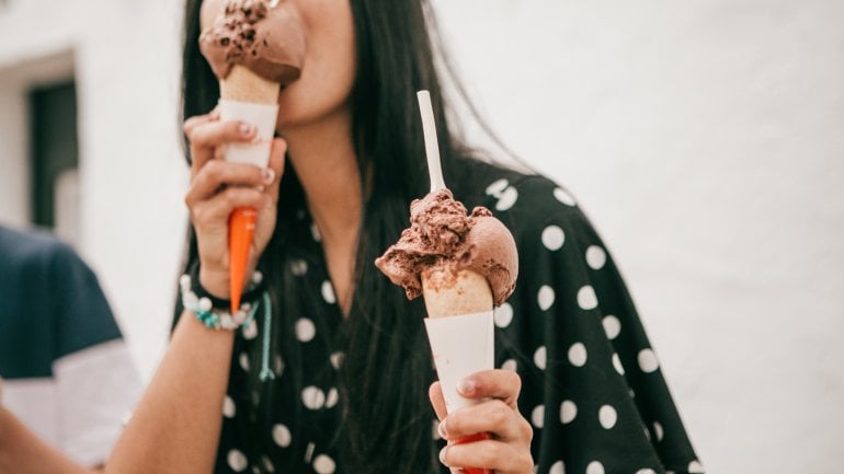 Cholesterin auch in Eiscreme enthalten