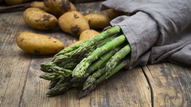 Spargel bei Gicht in Maßen genießen