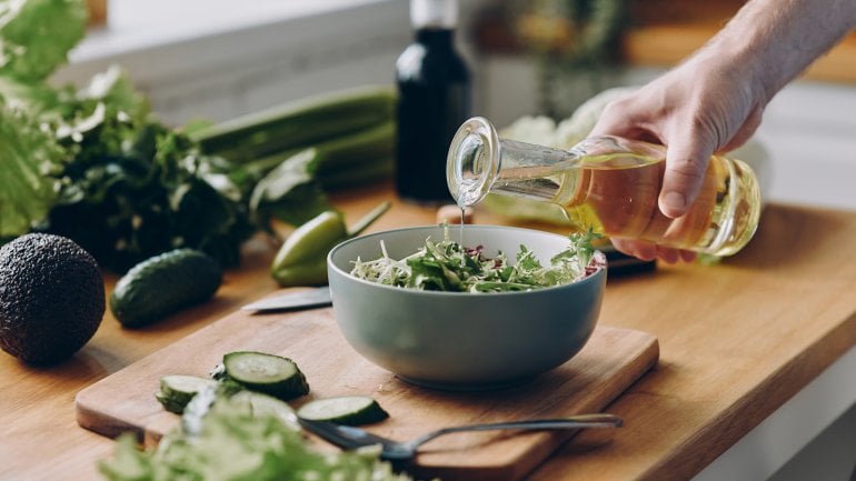 Ernährungsempfehlung bei Fettleber: Ungesättigte Fettsäuren bevorzugen