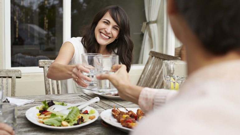 Zum Essen trinken: Ja oder nein?