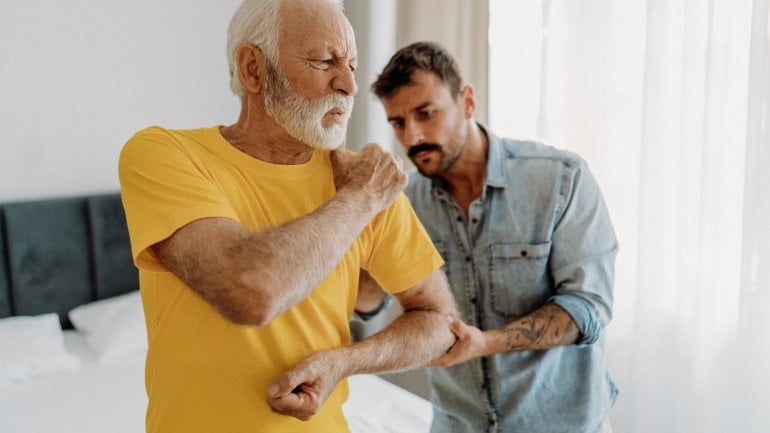 Lymphknotenschwellung in der Achsel: Armverletzung als Ursache