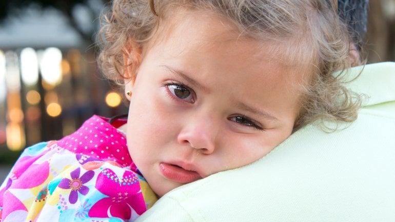 Mittelohrentzündung bei Kindern