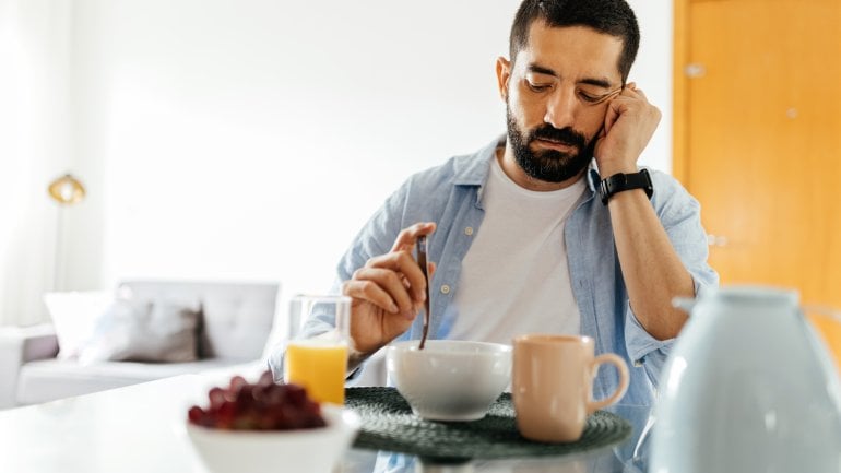 Magengeschwür geht mit Appetitlosigkeit einher