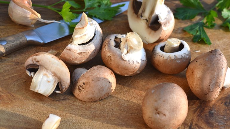 Vitamin D in Lebensmitteln: Champignons