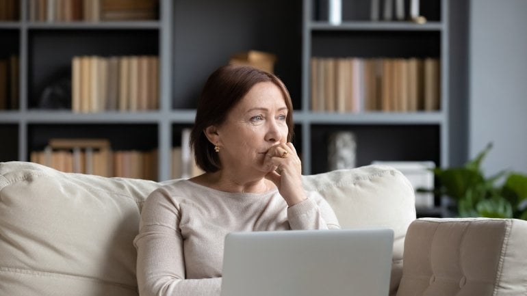 Anzeichen der Wechseljahre: Depressive Verstimmungen