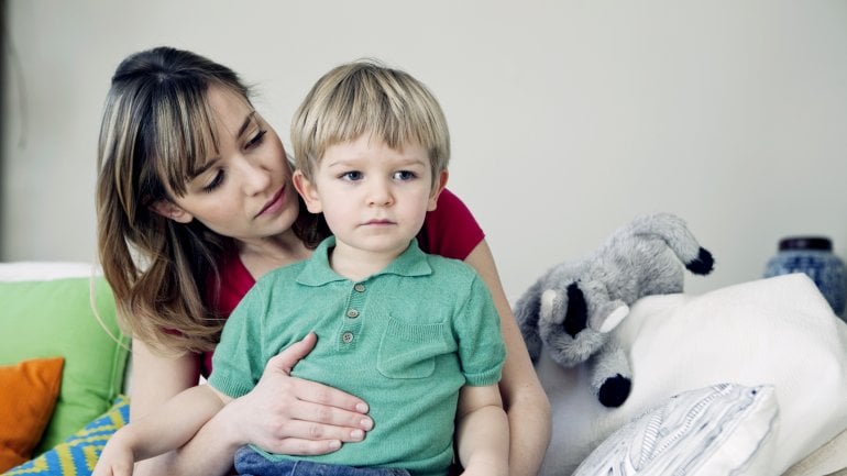 Zöliakie-Symptome bei kleineren Kindern