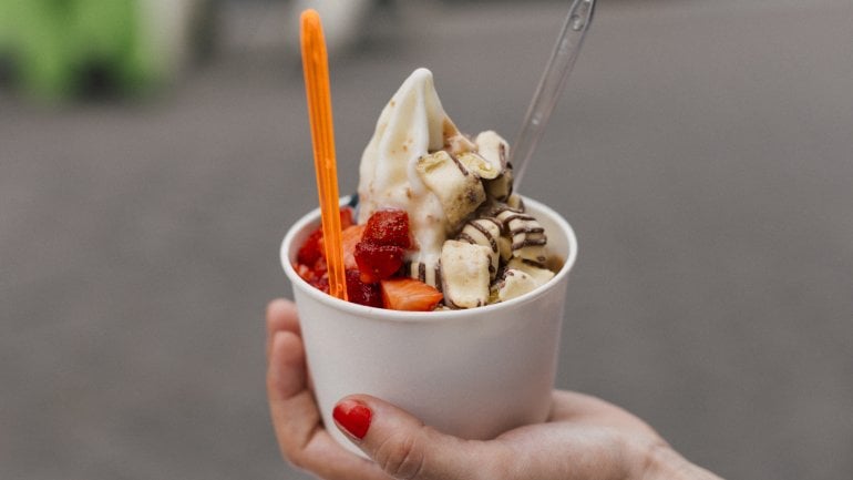 Frozen Joghurt kann zum ungesunden Lebensmittel werden