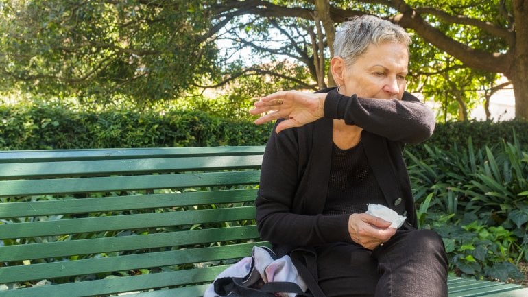 Hustenanfälle sind Long-Covid-Symptom