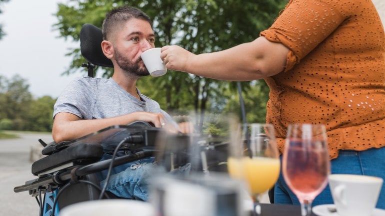 Muskelerkrankungen können zu Schluckbeschwerden führen